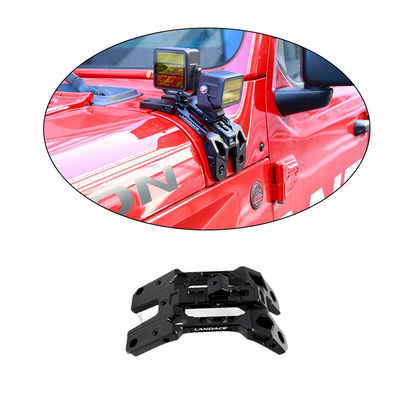 Off Road Car Wrangler JL A Pillar Light Hood Mount Bracket Aluminium legering 235*130*100mm
