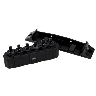 ISO9001 2015 gecertificeerd 6 Gang Aluminium Rocker Switch Panel voor draadloos besturen van autoonderdelen