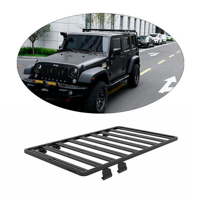 Universale zwart aluminium dakrekken dakmontage zwart voor JEEP JK