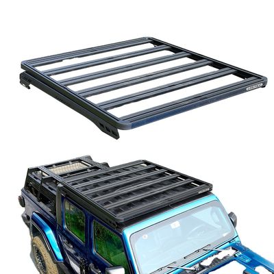 Universal Basket Baggage voor Jeep Wrangler JL Aluminium Alloy SUV 4x4 Car Roof Racks