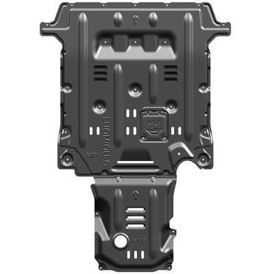 Alfa Romeo Giulia Motorbescherming met Magnesium-Aluminium-Skid Plate in zwart