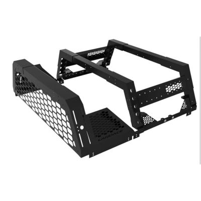 Zwart poeder bekleed borstkas bed rek accessoire voor TOYOTA truck off-road bevestiging