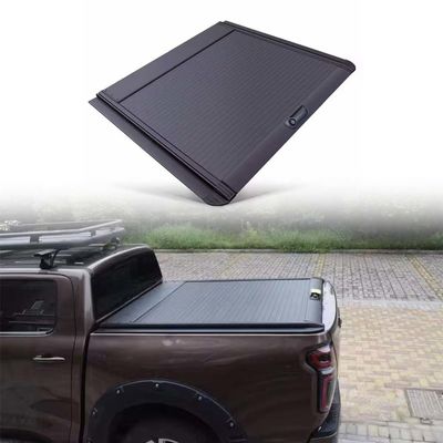 Vertrekbaar Roll Up mangaans staal Aluminium legering pick-up truck Bed Cover tonneau Cover