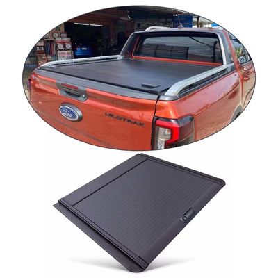 Vertrekbaar Roll Up mangaans staal Aluminium legering pick-up truck Bed Cover tonneau Cover