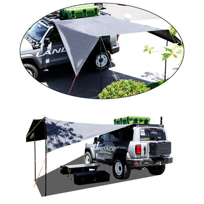 Buiten patio privacy opvouwbare zijkant luifel tuin terugtrekbare zijkant luifel waterdicht zonneschaduw wind privacy splitter zijkant