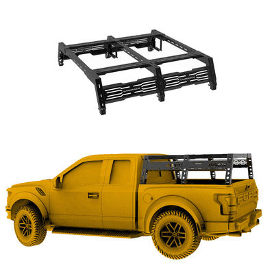 Offroad 4X4 Aluminium legering Cargo Roll Bar Verstelbare pick-up Universal Truck Bed Rack