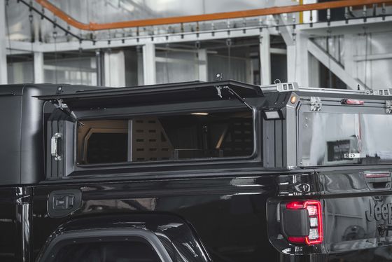 Aluminium legering Truck Bed Cover Pickup Tonneau Cover High Bed Canopy voor Jeep Gladiator