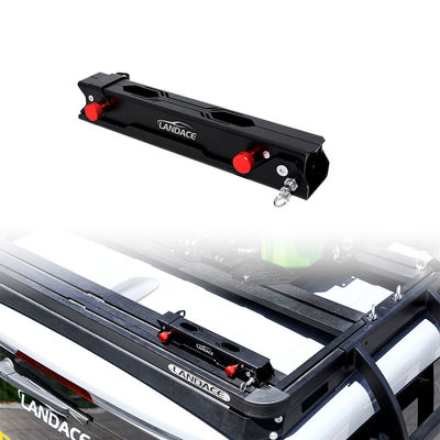 Buitenweg aluminium legering auto vlag paal Mount Bracket 308 * 98.5 * 51.4mm Afwerking Anodizing