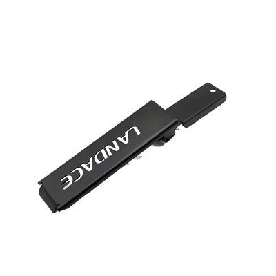 Low MOQ Roestvrij staal SUS304 Linkerzijde Voetrest Kick Pedal met -Chic Design Style