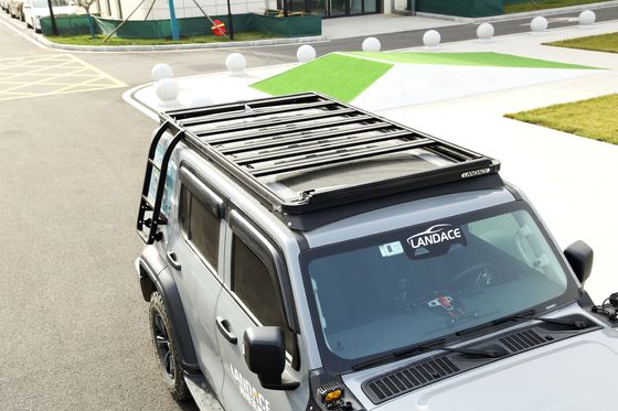 Sleek en sterk AL6063 SS304 Kofferbakmandje voor GWM Tank 300 4X4 Auto Dakstandjes