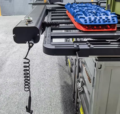 1450*178*120mm Aluminium watervat Wegdouche voor camping- en offroadvoertuigen