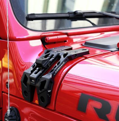 Poedercoating Aluminium legering licht montage beugels voor 4x4 pilaar licht structuur
