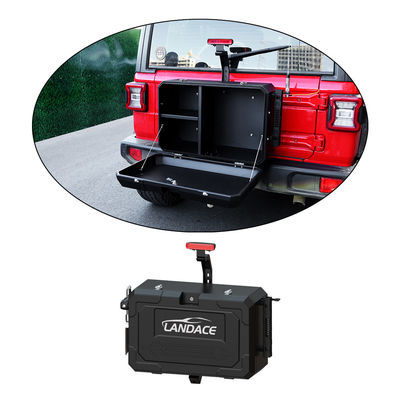 6063 Aluminium Jeep Wrangler JL JK Tail Gate opslagdoos voor buitenopslag buiten de weg