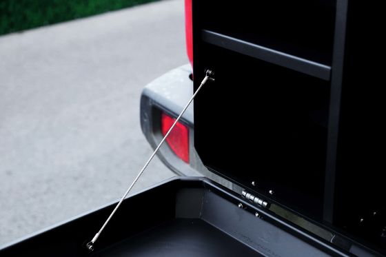 Elektroplatering Buitenbouw Accessoires van aluminiumlegering voor Jeep Wrangler JK JL JT TANK 300 Tail Gate Storage Box