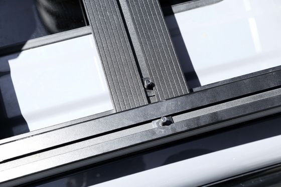 Roof Mount Zwart aluminium legering Universal Car Roof Racks Cross Bar 28kg Gewichtslimiet