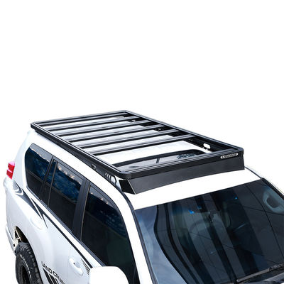 LC300 Auto bagagerek Aluminium legering Zwart poeder bedekte dakmand
