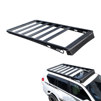 LC300 dakbagagerek zwart offroad vrachtmandje poeder bedekt
