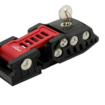 Jeep Wrangler JK JL Zwart-Rode Aluminium Alloy Motor Bonnet Buckle Hood Lock Lock Kit