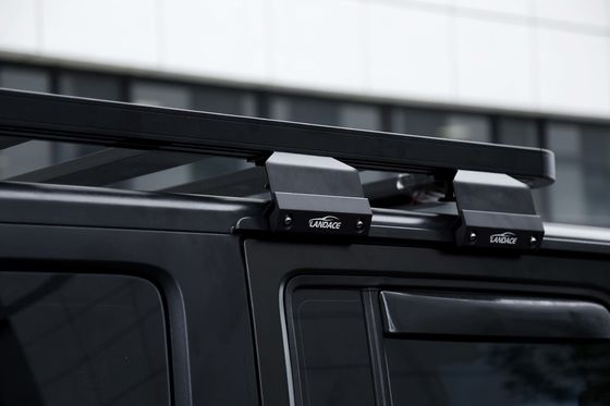 Op maat gemaakte Jeep JK auto dakrek aluminium legering dakrailrek