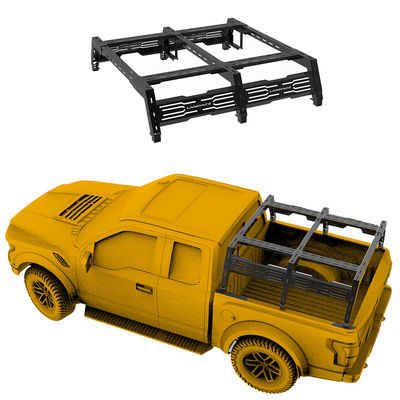 Op maat gemaakte afneembare truck bed rek UV proof pickup houtrek
