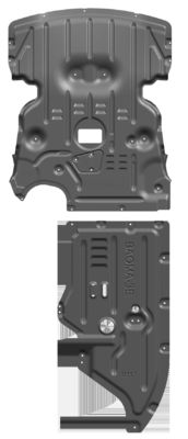 2015-2016 Jaar Autoonderdelen Accessoires Onderlichaamsbescherming met poedercoating