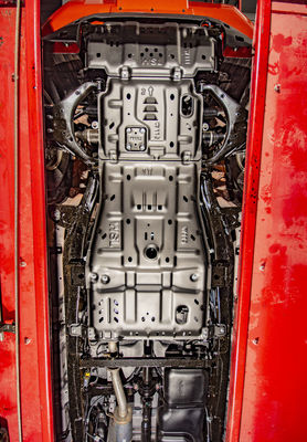 Volledige onderbodem dekking motor onderste beschermplaat set voor ISUZU Dmax Volledige Skid Plaat