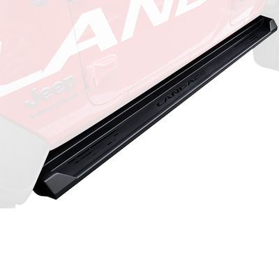 Universale aluminiumalloy zijrails en beschermingsstappen voor Jeep Wrangler JL JK High-