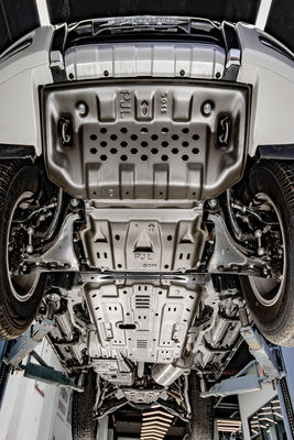 Radiator motor transmissie transfer skid plaat set voor Mitsubishi Pajero 4x4 Off Road