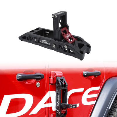 Side Door Placement Aluminium Hook Pedal voor Jeep Wrangler JL JK Hard Anodizing