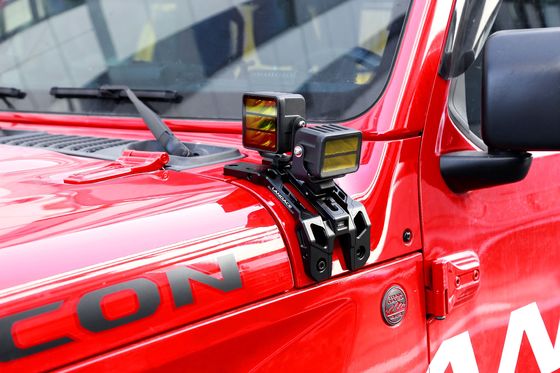 Roestbestendige auto voorruit spot licht montage beugels voor Jeep JL aluminium legering