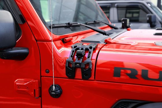 Zwarte anodiserende lichte bevestigingsbeugels voor Wrangler JL aluminiumlegering