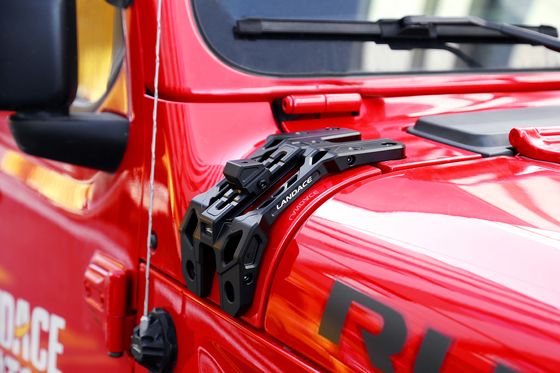 Zwarte anodiserende lichte bevestigingsbeugels voor Wrangler JL aluminiumlegering