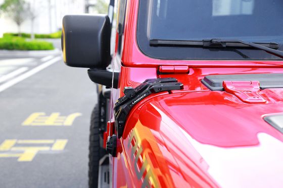 Zwarte anodiserende lichte bevestigingsbeugels voor Wrangler JL aluminiumlegering