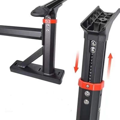 Geautoriseerde IP-ontwerp Slip-looking Aluminium Black Powder Coated Overland Truck Bed Rack