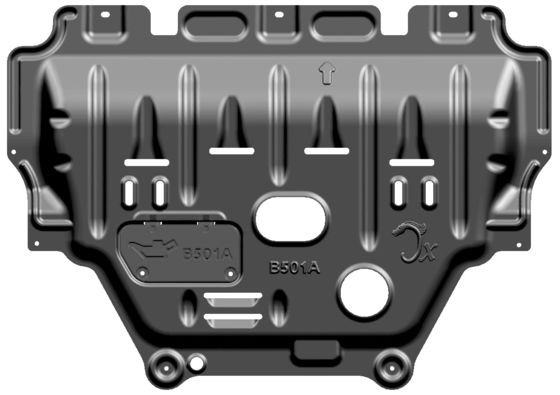 2015-2016 Jaar BMW Auto Fitment Stalen beschermplaat voor MINI-R Onderlichaamsbescherming