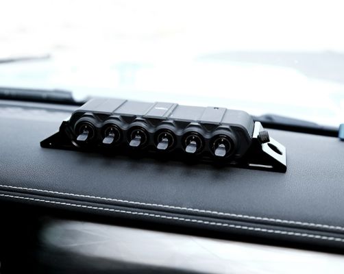 Draadloos 6 Gang Auto Switch Panel LED Vehicle Switch Panel