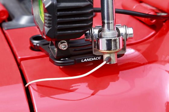 Aluminium legering A-Spillar Hood Mount Light Brackets voor Jeep Wrangler JL 134*107*25mm
