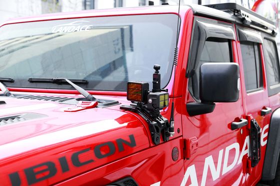OEM geaccepteerd een pilaar rijlicht montage beugel voor Jeep JL Hard Anodizing oppervlak