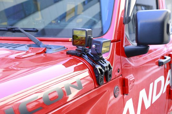 Aluminiumlegering A-pijlrijder licht bevestigingsbeugel voor Jeep Wrangler JL 12V OEM/ODM