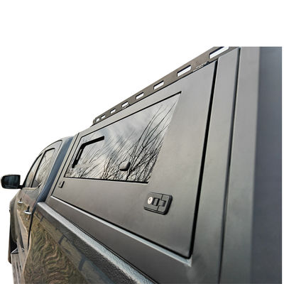 TOYOTA Tocama 4x4 Voertuig Accessoires Zwart Bed Rack 107kg Truck Bed Cover Custom Fit