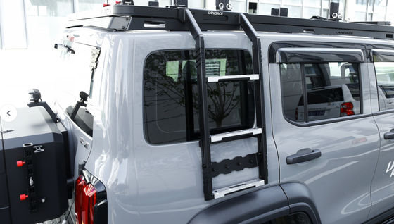 SUS304 Direct aluminium legering Off Road Accessoires TANK 300 400 500 Side Car Step Ladder Laad 200-300KG