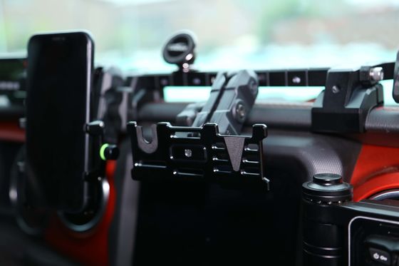 JEEP Dashboard Cell Phone Holder Aluminium Centrum Dash Mount
