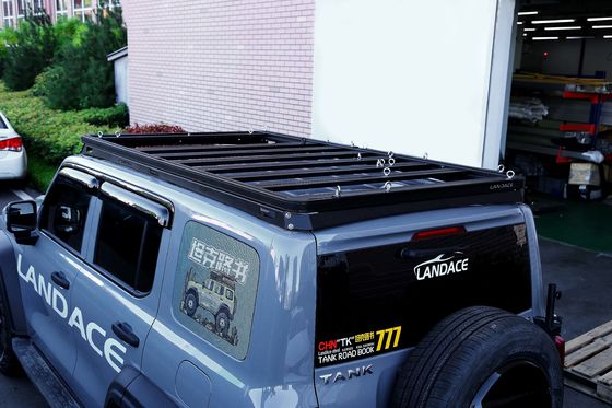 25.3 kg aluminium legering laag profiel bagagerek mandje voor GWM Tank 300 auto dak drager