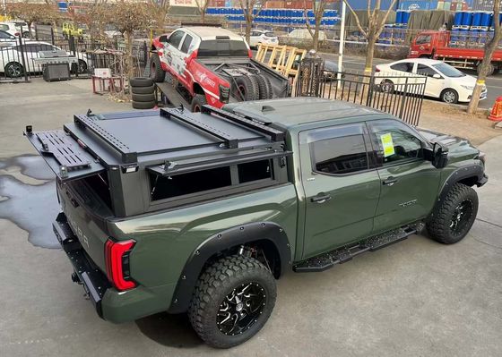2023 Toyota Tundra Hardtop Canopy Locking Function Aluminium legering Truck Bed Rack System