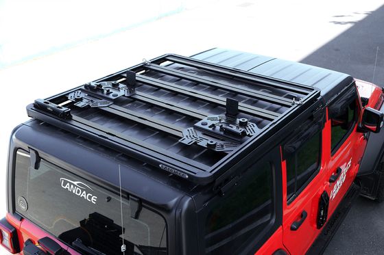 1400*1320*55MM Zwarte dakrekken voor Jeep Wrangler JL JK Toyota Land Cruiser en meer