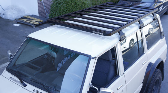 1400*1320*55MM Zwarte dakrekken voor Jeep Wrangler JL JK Toyota Land Cruiser en meer
