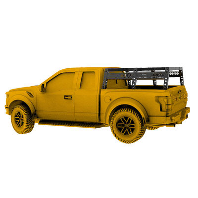 Aluminiumpickup-truck bedrekken systemen verstelbare poedercoating