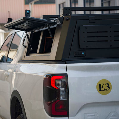 JMC DADAO 4x4 Pick-up Truck Luifel Hoog- Zwart Gepoedercoat Truck Camper Halfhoogbed
