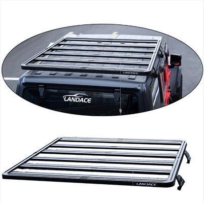 Op maat gemaakte Mopar Fury dakrek voor Jeep Wrangler Jk 4 deuren 1500x1425 Aluminium legering