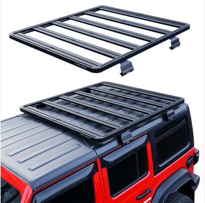 Op maat gemaakte Mopar Fury dakrek voor Jeep Wrangler Jk 4 deuren 1500x1425 Aluminium legering